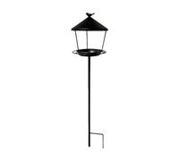 JWQFBC Comedero para Pájaros con Soporte de Estaca, Estilo Retro, para Porche O Jardín.