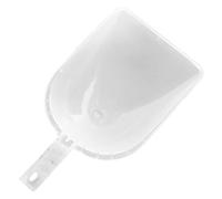 JWQFBC Cuchara para Medir La Comida de Mascotas, Cuchara para Alimentar Aves de Corral, Herramienta Agrícola Multiusos, de Cocina Reutilizable, Mate, Transparente 24x18.5x5.5cm