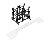 JWQFBC de Configuración del Chasis RC de Aleación de Aluminio Que Reemplaza La Regla de Ajuste para Camión Eléctrico Corto, Sin Llave