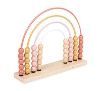 JWQFBC de Madera, Juguete de Madera, 2 en 1, Habilidades Matemáticas Tempranas Y, de Madera con para, Rosado