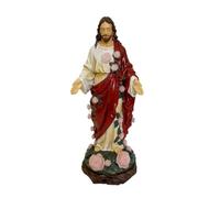 JWQFBC Estatuilla Humana Que Representa Un Personaje, Escultura de Resina, Estilo Clásico Europeo, Pintada a Mano, Ideal para Un Escritorio O Mesa.
