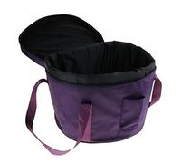 JWQFBC Estuche para Cuenco de, Mochila para Tibetanos de 8 a 14 Pulgadas, Impermeable, Púrpura, 14 pulgadas