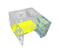 JWQFBC Granja de Hormigas Compacta Transparente Tipo Castillo, Ideal para Sala de Estar, Casa O Habitación Infantil, 1.8 Cm