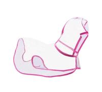 JWQFBC Impermeable para Perros, Impermeable con Capucha para Perros, Capa de Lluvia Poliéster, Poncho Ligero, Plegable Y Resistente Al Viento, 3XL