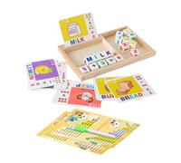 JWQFBC Juego de Matemáticas, Juguete Educativo del Alfabeto, Desarrollo Sensorial, Rompecabezas de Letras en Inglés, Juguete para La Infanc