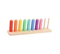 JWQFBC Juguete de Clasificación Y Apilamiento ores Hecho de Anillos, Un Juego de Pensamiento, Un Juego de Mesa, Un Juego de Combinación