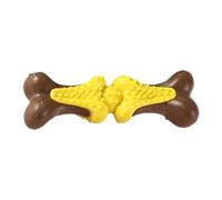 JWQFBC Juguete Masticable para Perros, Juguete Interactivo con Forma de Cepillo de Dientes, Forma de, Construcción Robusta, Limpieza, Material PP, Amarillo