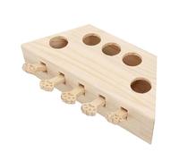 JWQFBC Juguete para Gatos Tipo Golpea Al Topo, para Uso en Interiores Y Exteriores, de Madera, Regalo Divertido para Mascotas, Mantiene a Las Mas