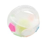 JWQFBC Juguete para Perros, Balón de Fútbol, Juguete Acuático para Perros, Uso Interior/Exterior, para Tirar de La Cuerda, Pelota Interactiva, para Perros, Transparente