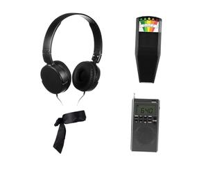 JWQFBC Kit de Equipo para de, Venda para Los Ojos Y Medidor EMF, Ideal para La Oficina O El Hogar.