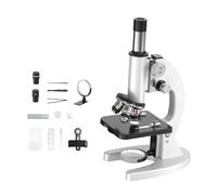 JWQFBC Kit de Experimentos con Microscopio - Materiales Científicos para Clases en Casa Y en La Escuela - Adecuado para Principiantes en Biología -