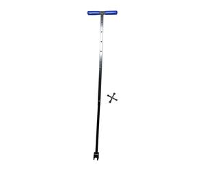 JWQFBC Llave para de Agua de 2 Piezas, Multifuncional con Mango en T, de Acero Y Compacta para Abrir Y Cerrar Tuberías. Ideal para El Hogar, Azul Telescópico
