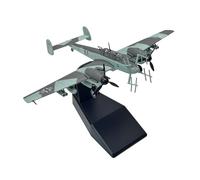 JWQFBC Maqueta a del Avión de BF110, Fabricada en Aleación Fundida a Presión, con Soporte de Exhibición. Un Avión de Juguete Ideal para