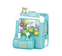 JWQFBC Mini Máquina de Juguetes, Juego Interactivo de Arcade Electrónico, Dispensador de Dulces para Niñas, Juguetes de Peluche, Mecanismo Preciso, So, Rana