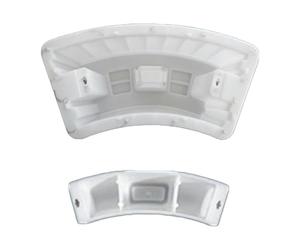 JWQFBC Modelo de Pozo de Hormigón, Modelo de Pozo Circular a Nivel Del Suelo, Bloque de Hormigón, Reutilizable Y Ligero para Bricolaje en El Jardín, Patio O, Diámetro interior 80cm