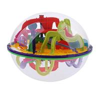 JWQFBC Pelota de Juego de Laberinto 3D, Rompecabezas, Pelota de Desafío Cerebral Diseñada en Plástico para Entrenamiento Lógico Y,