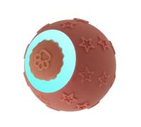 JWQFBC Pelota de Juguete Interactiva para Gatos, Juguete Automático Inteligente para Gatos Que Se Mueve, Entretenido Y Silencioso para Gatos de Interior, Jue, Naranja