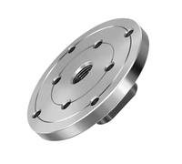 JWQFBC Plato Frontal para Mandril de Máquina de Carpintería, Plato Frontal para Torno de Madera, Herramienta Eléctrica Robusta, Reemplaza Del Husill, 4 pulgadas