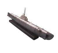JWQFBC Portaaviones Eléctrico Juguete de Barco Militar Simulación Nave de Batalla Modelo Electrónico Material Plástico Adecuado para Simulación Educativa