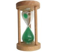 JWQFBC Reloj de Arena de Madera para Medir El, Verde 12min, Tal como se Describe