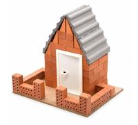 JWQFBC Set Cerámica para - o Arquitectónico en Miniatura Educativo y Reutilizable para Niños 7 a 14 Años - para Creatividad, Romántica Cabaña