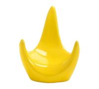 JWQFBC Soporte de Trípode de Cerámica para Ocarinas de 6 O 12 Agujeros, Ideal para Una Colección de Escritorio, Amarillo