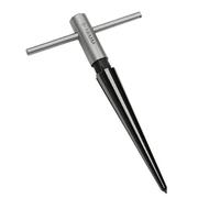 JWQFBC Taper Herramienta Manual para Agrandar Agujeros Escariador de Mano Acero Endurecido Adecuado para Metal Fabricación Mantenimiento, 2 piezas