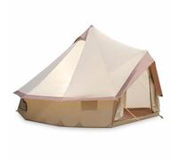 JWQFBC Tienda Campaña r Tipo Yurt Mongol para Camping, Carpa Gran Lona, Cocina Estar, 400 * 400 * 250/60cm