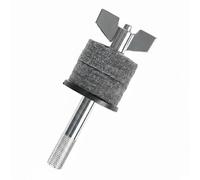 JWQFBC Varilla Extensión Platillos Soporte Barra Batería Accesorio Montaje Metálico Superficie Acolchada Adecuada para Ensayos Estudios Presentaciones, Apilador De Platillos - Modelo Corto 10 Cm