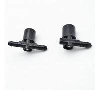JWRET 2× Auto Delantero Boquillas de Limpiaparabrisas Boquilla Rociador Limpiaparabrisas para Opel Vauxhall Astra j 2010-2015, Boquilla de Lavado de Parabrisas 13408115 13408116