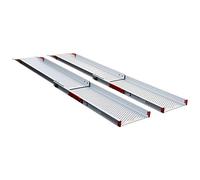 JWS 2245 - Rampa telescópica para silla de ruedas (150 cm, aluminio)