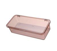 Jwthee 2 organizadores de cubiertos con tapa, bandeja de cubiertos con escurridor, bandeja de cubiertos de cocina y recipiente de almacenamiento de utensilios para mantener tus cubiertos organizados