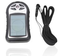 Jwthee 8 en 1 Altímetro de termómetro de Senderismo, Clima de la presión de presión barométrica Digital, Temporizador con luz de Fondo para montañismo de Senderismo