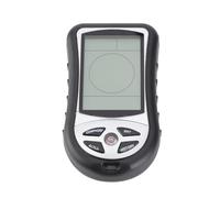 Jwthee Altímetro de barómetro, altímetro Digital multifunción, brújula Digital, termómetro de Senderismo 8 en 1, pronóstico Negro de hilón de hilón de Senderismo para Senderismo al Aire