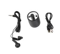 Jwthee Amplificador de sonido, amplificador de dispositivo de escucha para escuchar a través de paredes, micrófono de pared de alta resistencia, detector de escucha de voz, dispositivo