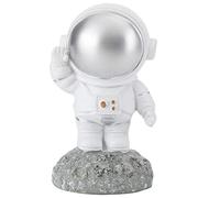Jwthee Astronaut Figure Statue, Astronaut Sculpture Decor Mini Space Figure Ornament for Tabletop Living Room, Office, Bookshelf