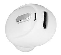 Jwthee Auricular inalámbrico Bluetooth único, pequeños Auriculares Invisibles inalámbricos Mini Auriculares Bluetooth Invisibles ergonómicos Batería de Larga duración Adecuada para (White)