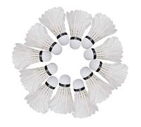 Jwthee Badminton Shuttlecocks, Badminton Birdies Softball Batting Training Goose Feather Badminton Hight Speed Training Badminton Balls for Indoor and Outdoor Matches Sports Training