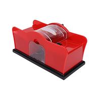 Jwthee Barajador de Cartas automático, barajador de Cartas Manual de 1 a 2 Barajas Máquina barajadora de Cartas eléctrica Máquina barajadora automática portátil de bajo Ruido para Juegos (Día)