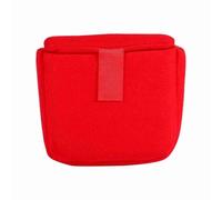 Jwthee Bolsa de cámara DLSR, Caja de Transporte de cámara Insertar la Almohadilla de protección a Prueba de amortiguadores Case Bolsa Accesorio para fotografiar (Rojo)