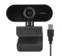 Jwthee Cámica Web HD HD 1080p con micrófono Video 1080p Camera de Escritorio de cámara USB Webcam sin transmisión para computadora portátil de Escritorio para computadora portátil