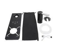 Jwthee Camping Igt Table Board, Stainless Steel Spider Stove Table Plate with Storage Bag Portable Stove Furnace Board for Outdoor Camping