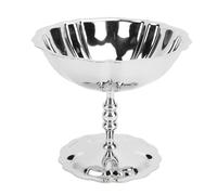 Jwthee Copa de helado, copa de postre de acero inoxidable de 200 ml tazones de salsa de yogurt caramelo para servir tazones de postres para ensalada fruta de buding