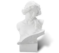 Jwthee Decoración de Estatua de Busto de Diosa Griega, Estatua de Afrodita, Busto de Cabeza Romana de Resina clásica Hecha a Mano, decoración de Escultura de mitología Griega para Sala
