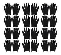 Jwthee Guantes de algodón, 12 pares de guantes de trabajo elásticos, manoplas reutilizables, SPA hidratante, guantes de inspección de joyería suaves, guantes de inspección de joyería,