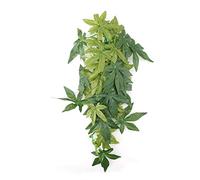 Jwthee Plantas de Reptiles, Hojas Falsas, Acuario, decoración de terrario (16 Pulgadas 40cm)