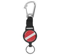 Jwthee Retractable Tool Lanyard, Heavy Duty Retractable Lanyard Keychain Scuba Diving Retractable Lanyard Key Retractor for Diving,Swimming,Flashlights,Cameras and More