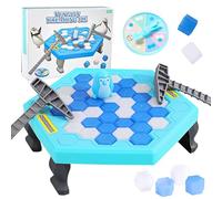 JWTRSVTY Juego De Rescate De Pingüino - Divertido Familiar Crack De Hielo, Juguete Rompecabezas para Niños 3+ Años