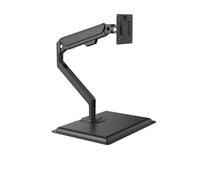 JWVNSKCA Monitor de Escritorio de 17-24-30-32 Pulgadas, Brazo de presión de Aire suspendido sin Perforaciones, Soporte de Altura libremente Ajustable(Black)