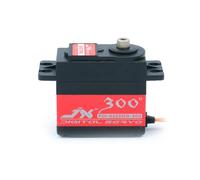 JX PDI-6225MG - Motor sin escobillas de engranaje de metal de 25 kg, servo digital de 300 grados, servo de alto par para piezas de coche RC de carreras